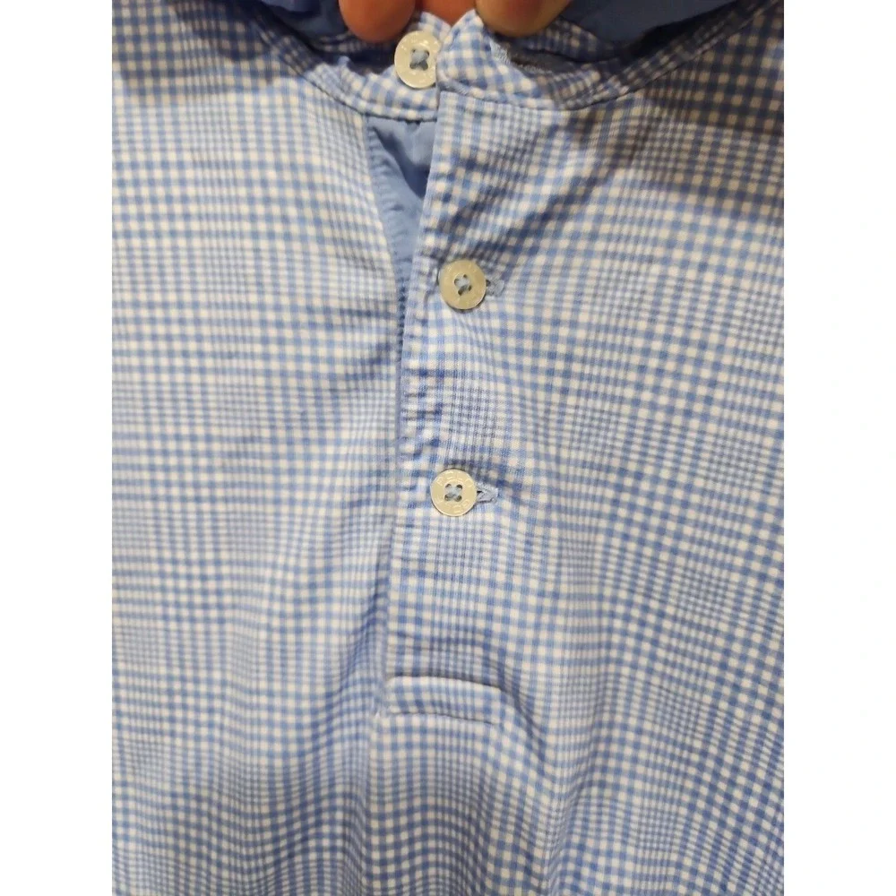 Polo Ralph Lauren Performance Shirt Mens Large Blue Short Sleeve Golf Very Nice